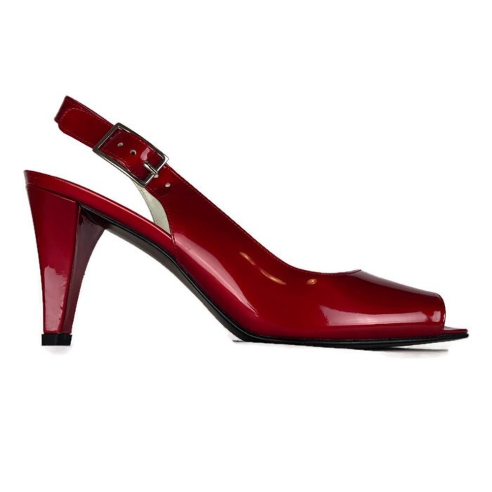 Stuart Weitzman | Peep Toe Slingback Heels